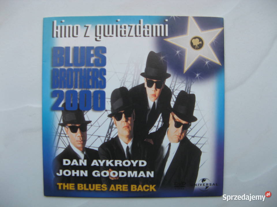 DVD Blues Brothers 2000 Zbrodnia nie ukarana Dan Poznań