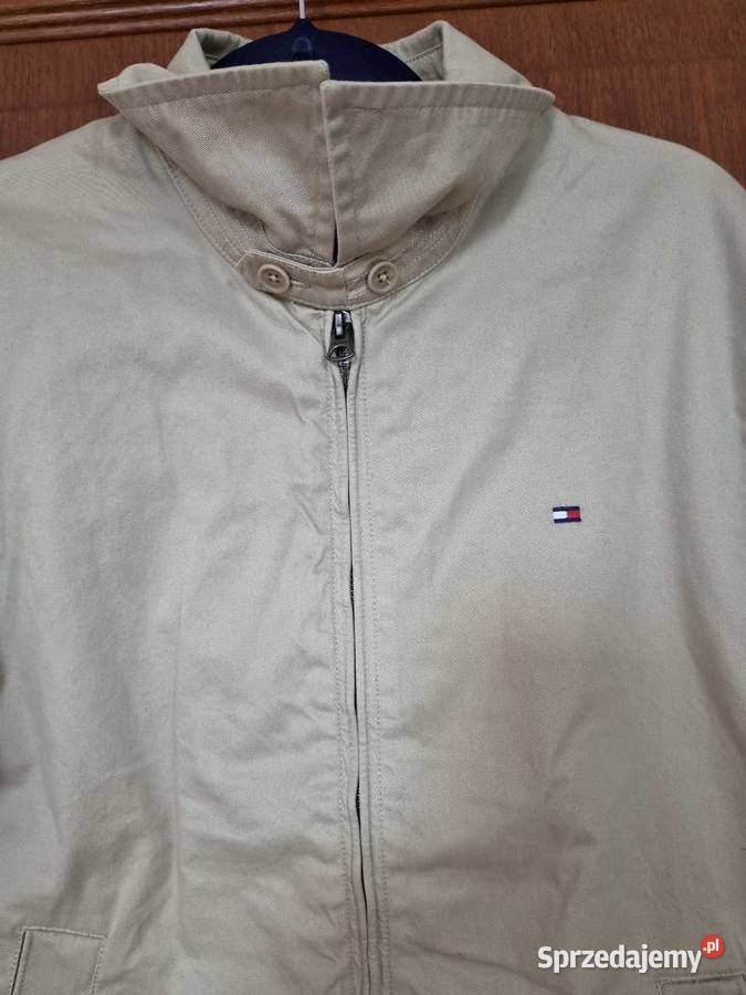 Nowa beżowa kurtka męska Tommy Hilfiger rozmiar Rozmiar M Bibice