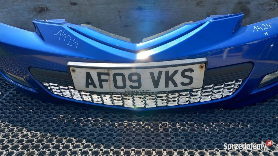 MAZDA 3 BK LIFT ZDERZAK PRZÓD 27B HALOGEN wielkopolskie Zbierkowo