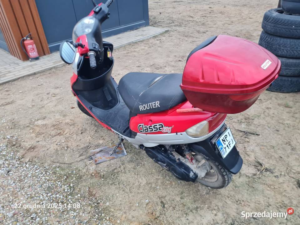 SKUTER ROMET 50ccm 2014r nieuszkodzony Grajewo