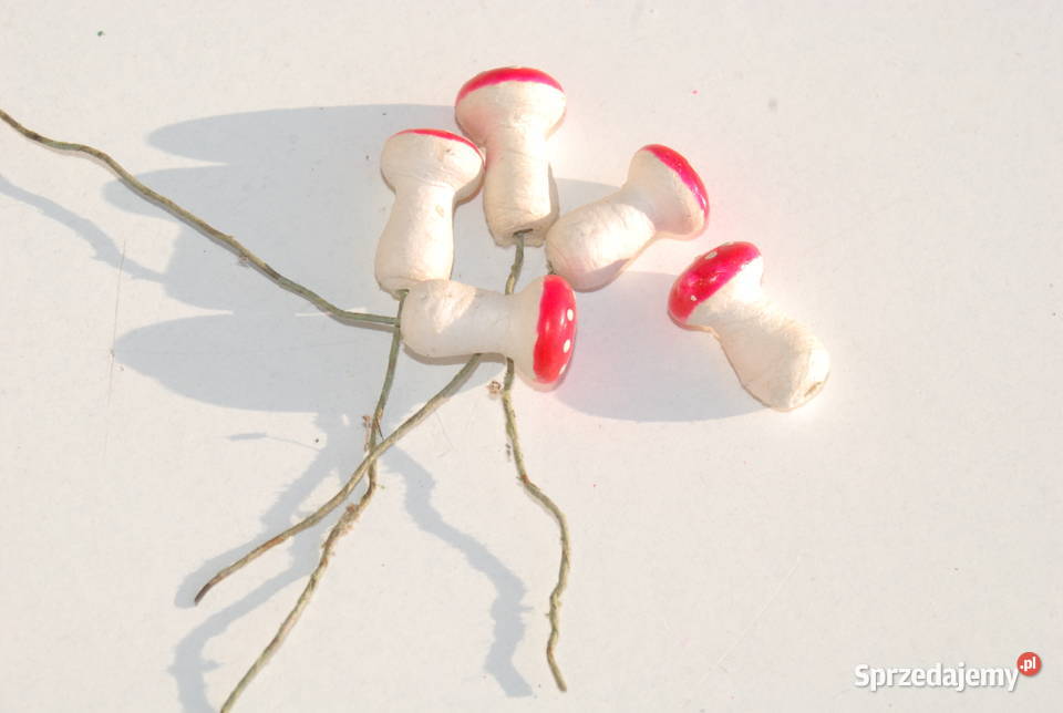 Stara ozdoba choinkowa bombka bańka grzyby Cieszyn