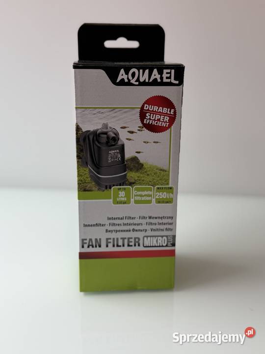 Filtr wewnętrzny AQUAEL FAN MIKRO PLUS do 30l Słupsk