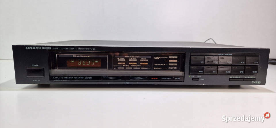 Onkyo T4250 T 4250 TUNER cyfrowy radio INTEGRA wielkopolskie Międzychód