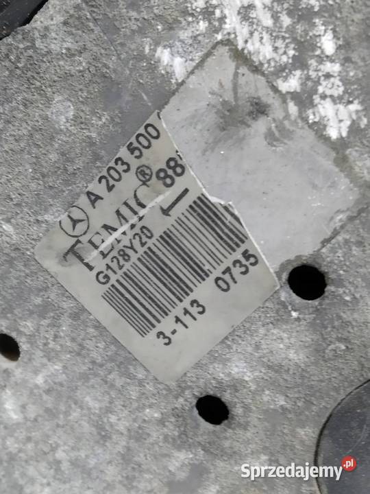 WENTYLATOR CHŁODNICY 32 CDI MercedesBenz Sklasa świętokrzyskie