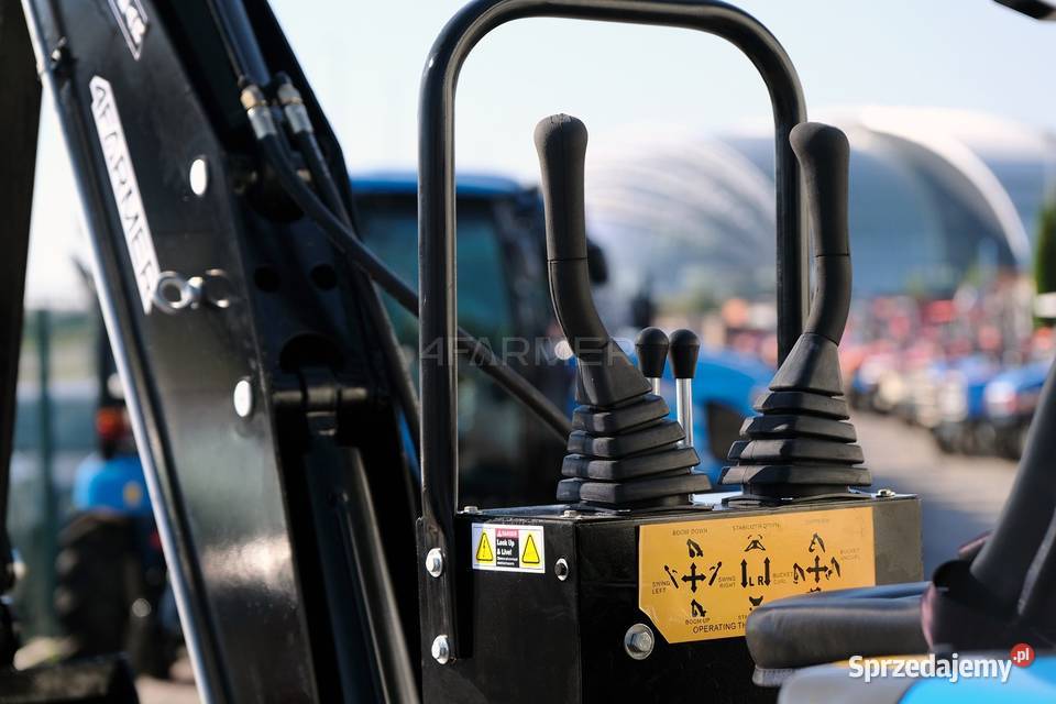 Koparka do ciągnika LW8 4FARMER nieuszkodzony Tajęcina