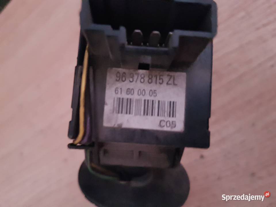PEUGEOT 607 PRZELACZNIK SWIATEL KIERUNKOWSKAZOW Turek