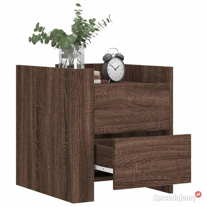 Szafka nocna brązowy dąb 45x50x50 materiał mazowieckie Warszawa