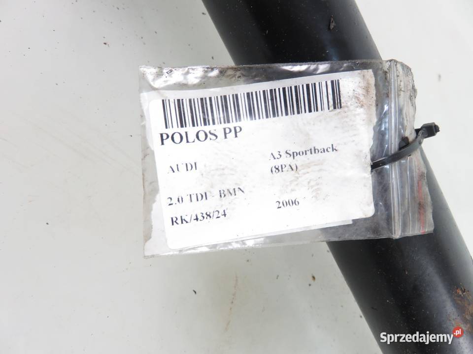 PÓŁOŚ PRAWA PRZEDNIA AUDI A3 8P 20 TDI DSG