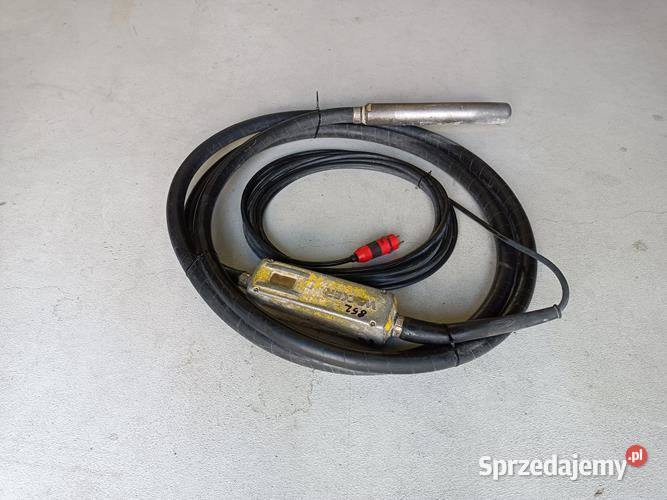 BUŁAWA WIBRATOR POGRĄŻALNY WACKER 6 M 852 Rok produkcji 2003 Trzebnica