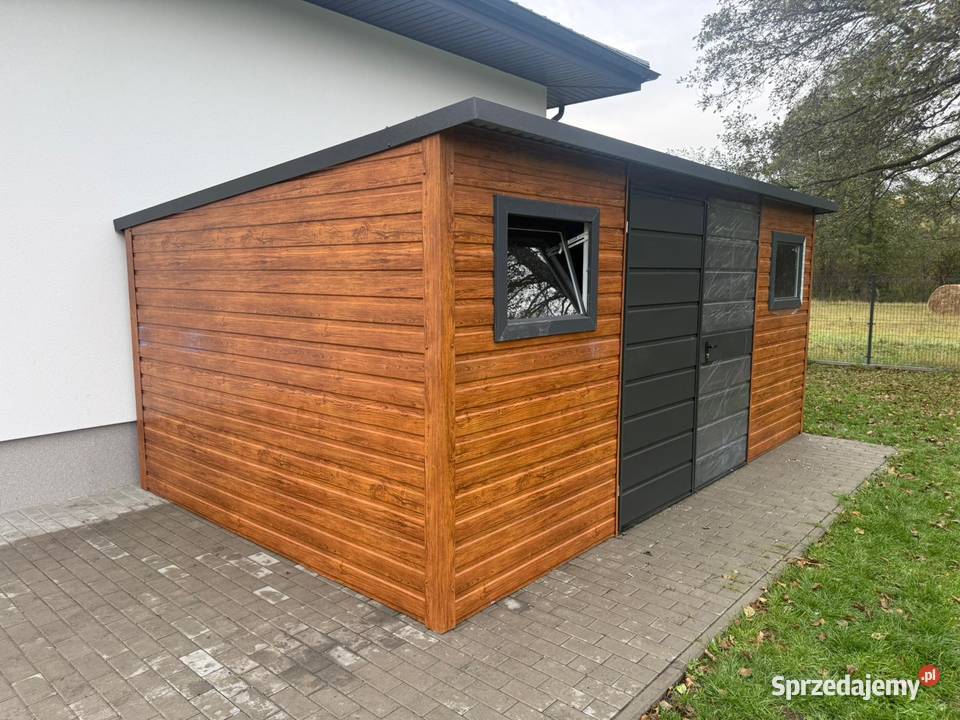 Domek Schowek Ogrodowy 54 złoty dąb ciemny łódzkie Łódź