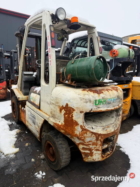 wózek widłowy NISSAN FG30 LPG Triplex przesuw Działoszyn