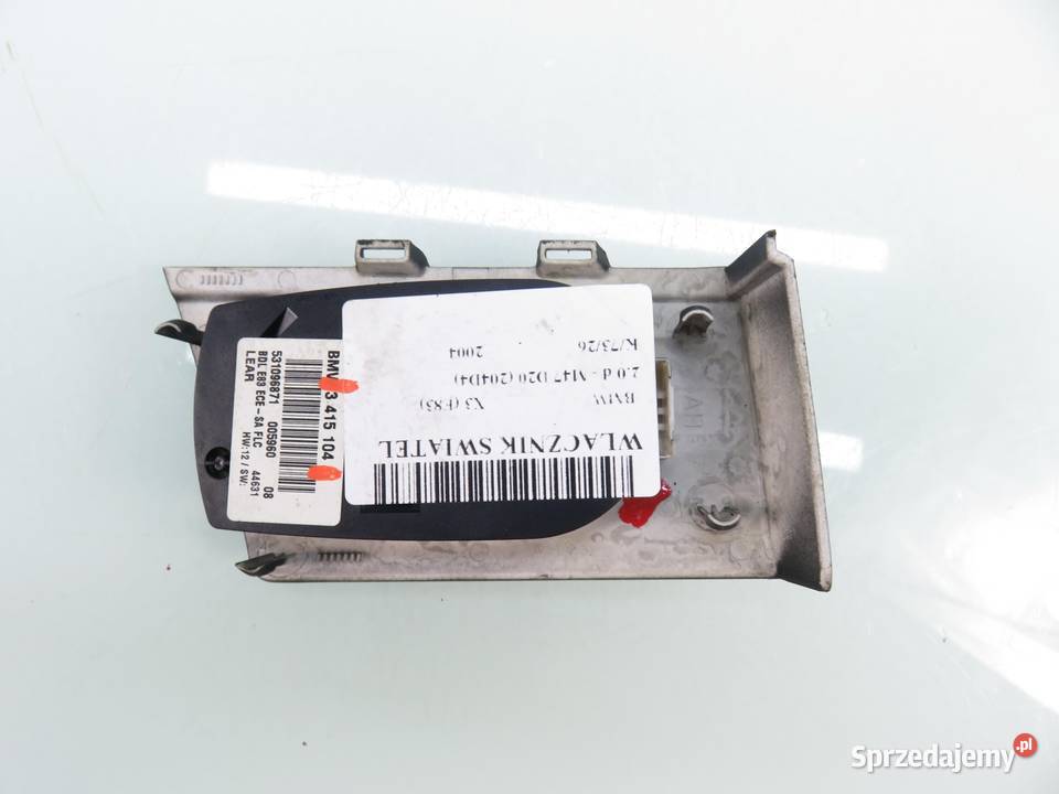 WŁĄCZNIK ŚWIATEŁ BMW X3 E83 3415104