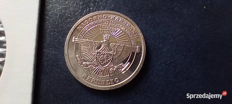 Stare monety 1 dram 2004 Koń Górski Karabach Lesko sprzedam