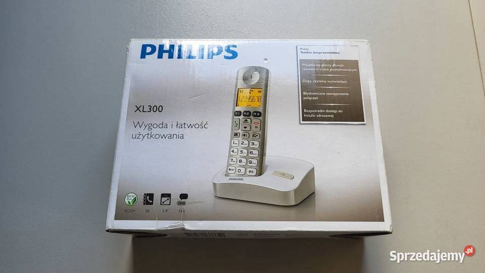 Telefon bezprzewodowy PHILIPS XL300 Kraków sprzedam