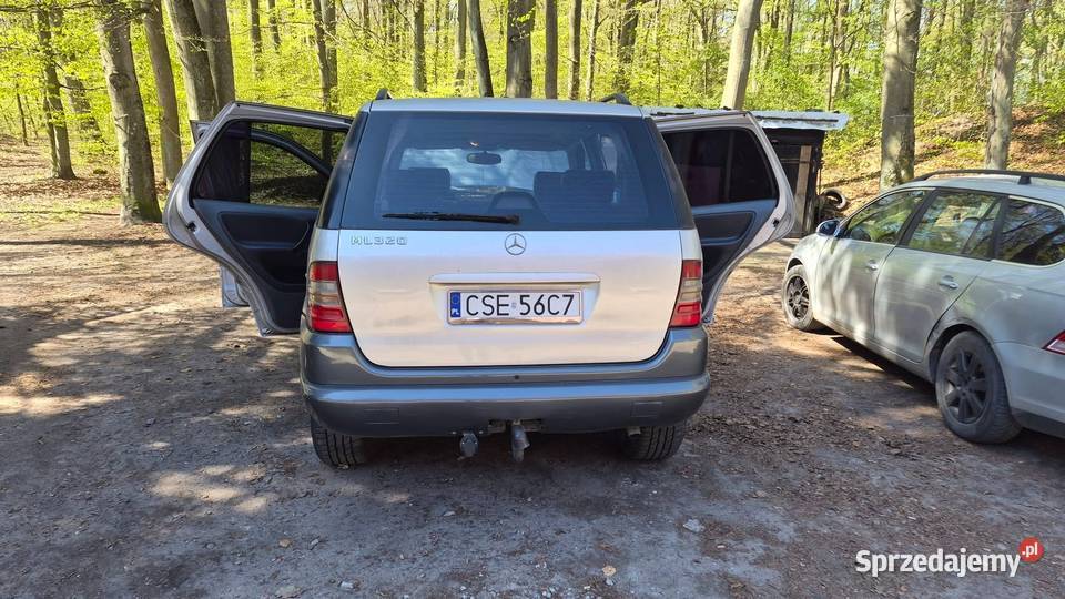Mercedes ml320 32 benzyna gaz