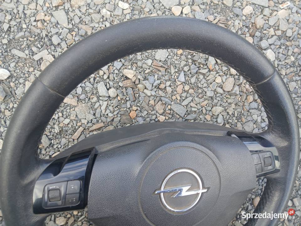 Kierownica skórzana multifunkcyjna Opel Zafira B Radłów