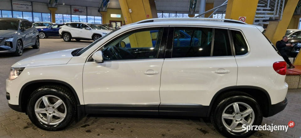 Volkswagen Tiguan opis 201112 W podanej Roczna podgrzewane fotele Mysłowice