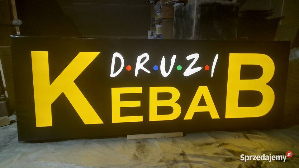 Reklamowy lightbox podświetlany szyld na Warszawa reklama