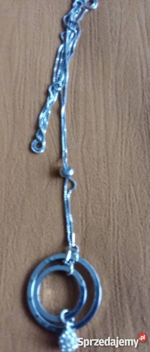 Wisiorek na łańcuszku z kuleczką Naszyjniki Biżuteria dla Pań Łódź