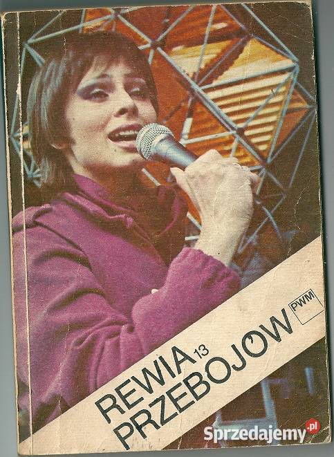 Rewia Przebojów 13 melodie i teksty nuty 1983 Łódź