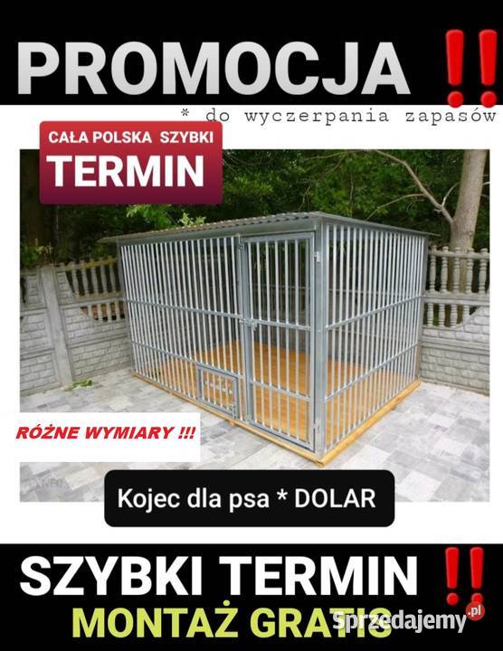 Kojec psa 3x2 ocynk MOCNY Kojce Klatka Kraj mazowieckie Siedlce