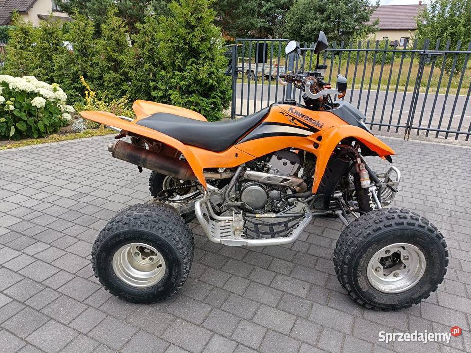 Kawasaki KFX 400 homologacja 15kW L7e Kawasaki Toruń