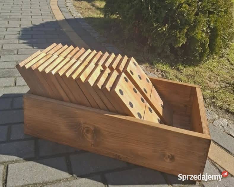 Drewniana gra DOMINO XXL Żołynia