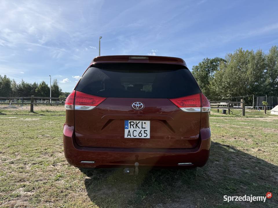 Okazja Toyota Sienna 3500 3 Gaz Wersja Eco Full benzyna+LPG Dzikowiec sprzedam