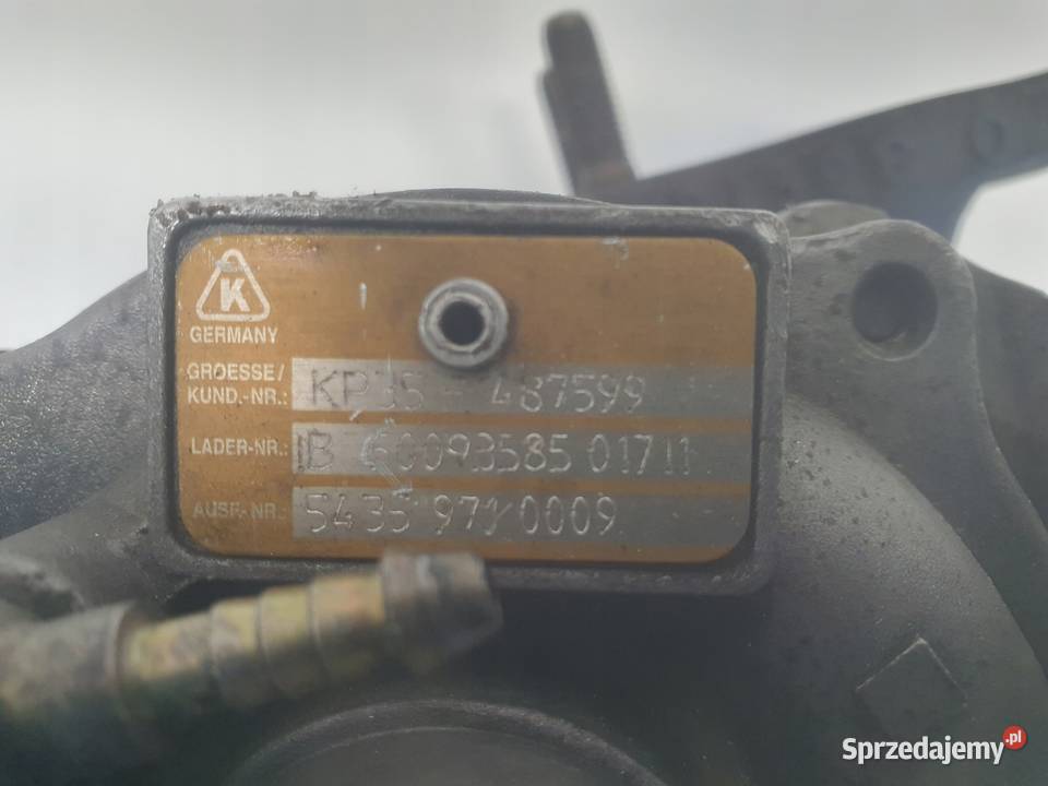 TURBOSPRĘŻARKA Citroen C3 14 HDI turbo Silniki i osprzęt Chełm