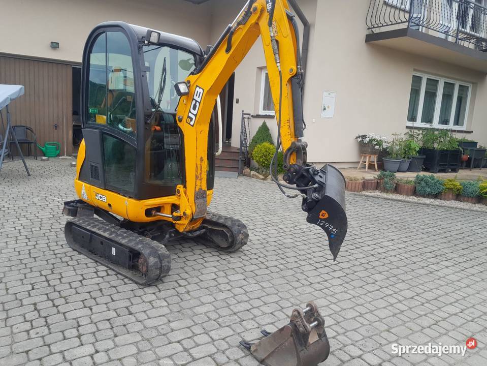 JCB 8018 mini koparka gąsienicowa 2017r 1490mtg Maków Podhalański sprzedam
