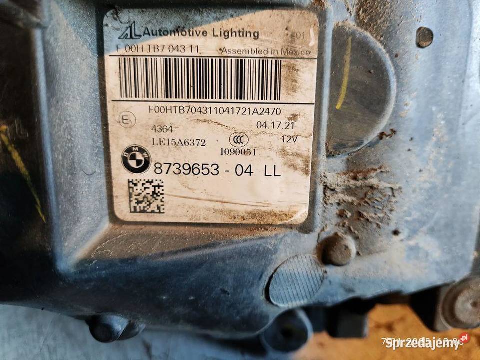 BMW X3 G01 X4 G02 FULL LED ADAPTIVE LAMPA PRZÓD