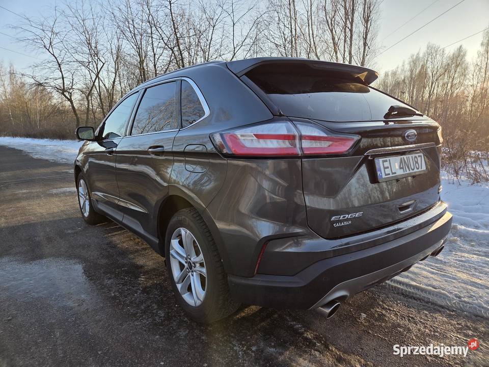 Ford Edge SEL 20 FWD benzyna 2019 zadbany Łódź