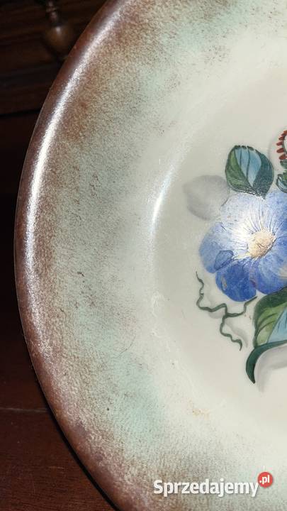 Paterka miseczka ręcznie malowana Z przepięknym Porcelana i szkło Gdańsk