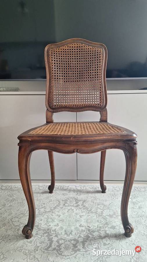 Krzesło ludwikowskie vintage styl Ludwik XV