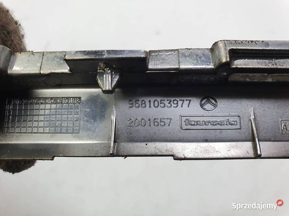 KRATKA ZDERZAKA PRZÓD CITROEN C5 9681053977 osobowe kujawsko-pomorskie Lipno sprzedam