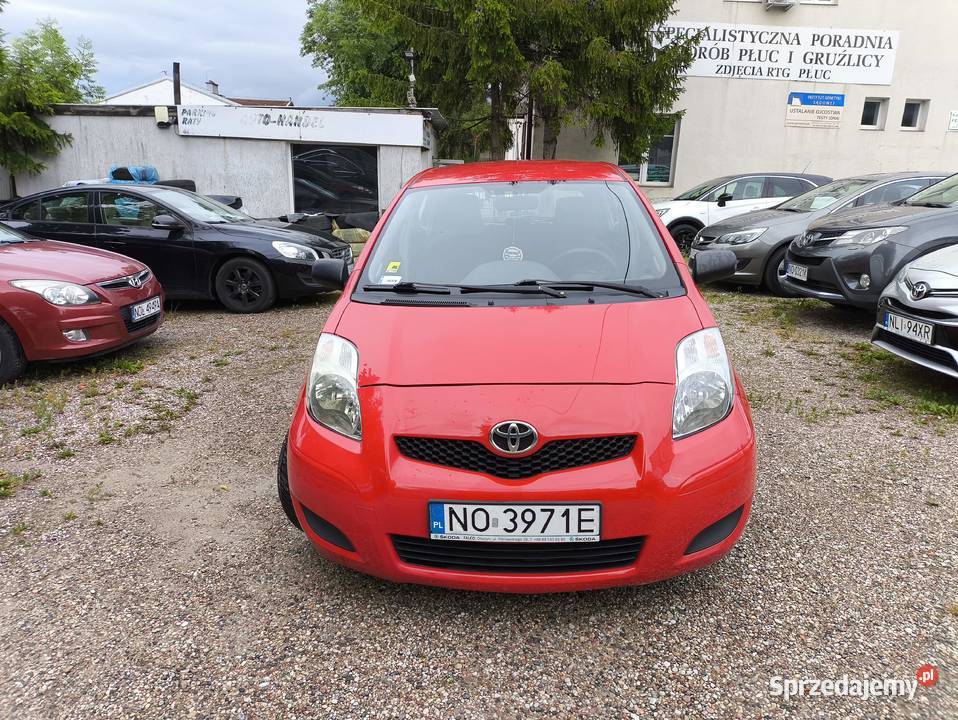 Toyota Yaris II pierwszy właściciel nowości poduszka powietrzna Olsztyn