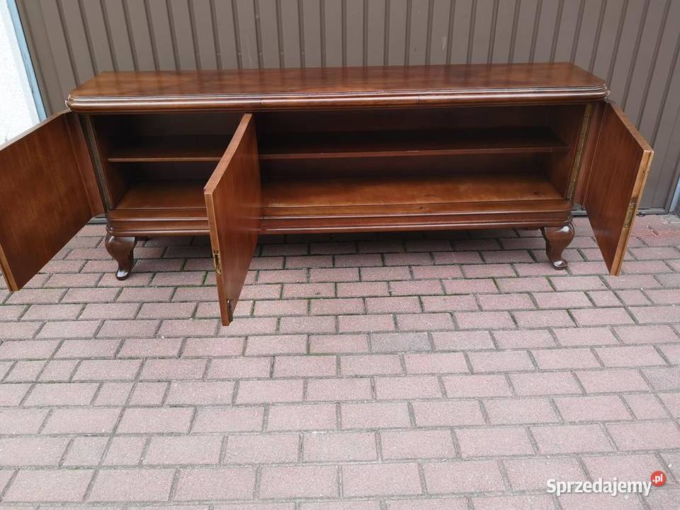 Komoda Szafka ARTDECO RTV Niska 180 Orzech Swarzędz