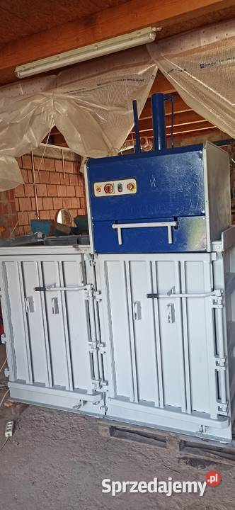 Prasa hydrauliczna 2 komorowa do makulatury Pozostałe Trzebinia