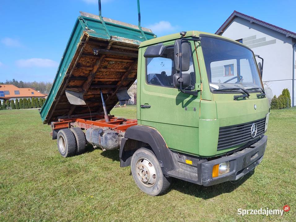 mercedes 814 wywrotka kiper miller wielkopolskie Grabów-Wójtostwo