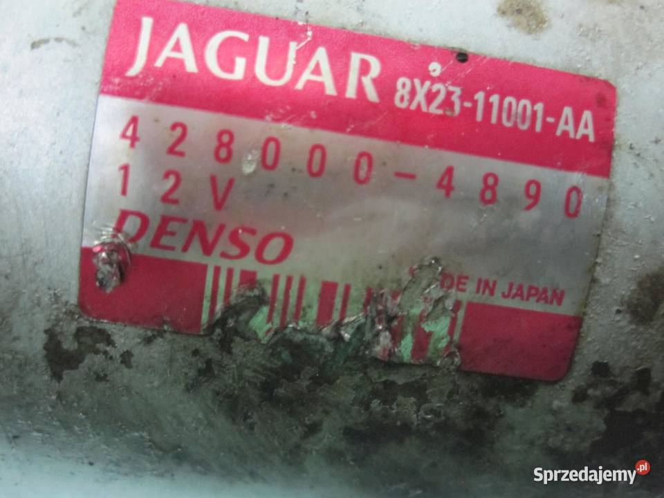 JAGUAR XF 27 TD V6 207 09r rozrusznik 4280004890