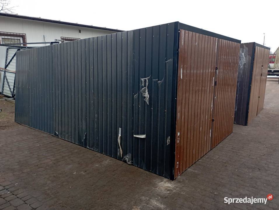 Garaż blaszany II i III gatunek mazowieckie Przysucha