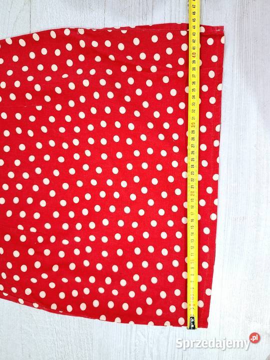 SM Spódniczka mini kropki ołówkowa Braniewo