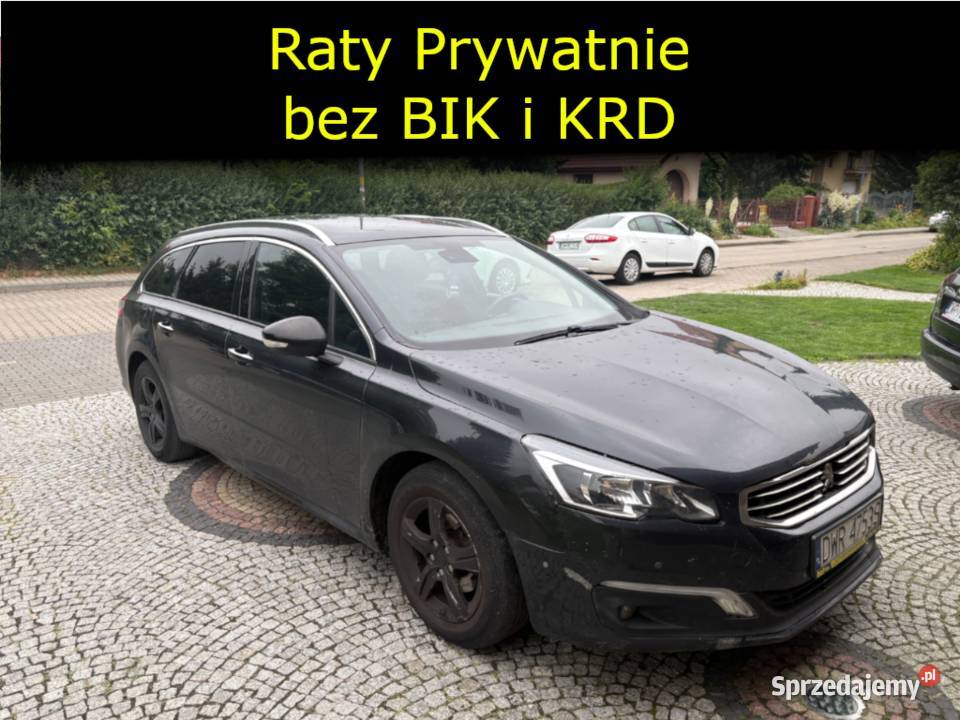 Peugeot 508 Raty Prywatnie Automat Kombi Kamera kamera cofania
