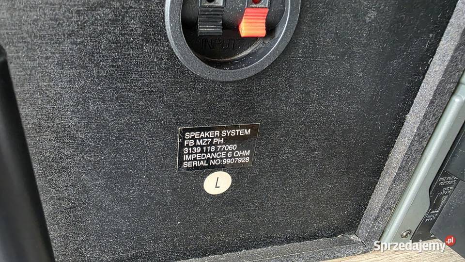 Wieża stereofoniczna Philips MZ 734 FB MZ7 PH łódzkie Łódź