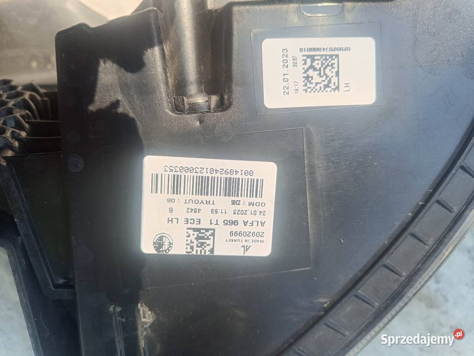 Lampa tylna lewa lewy tył Alfa Romeo Tonale EU osobowe sprzedam