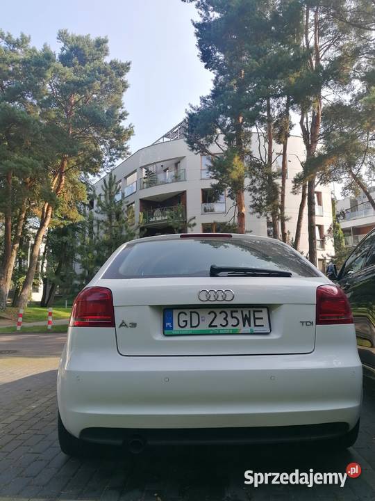 AUDI A3 BIAŁA S LINE