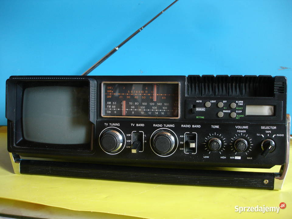 Radiomagnetofon z TV WATSON 3440 Pozostałe