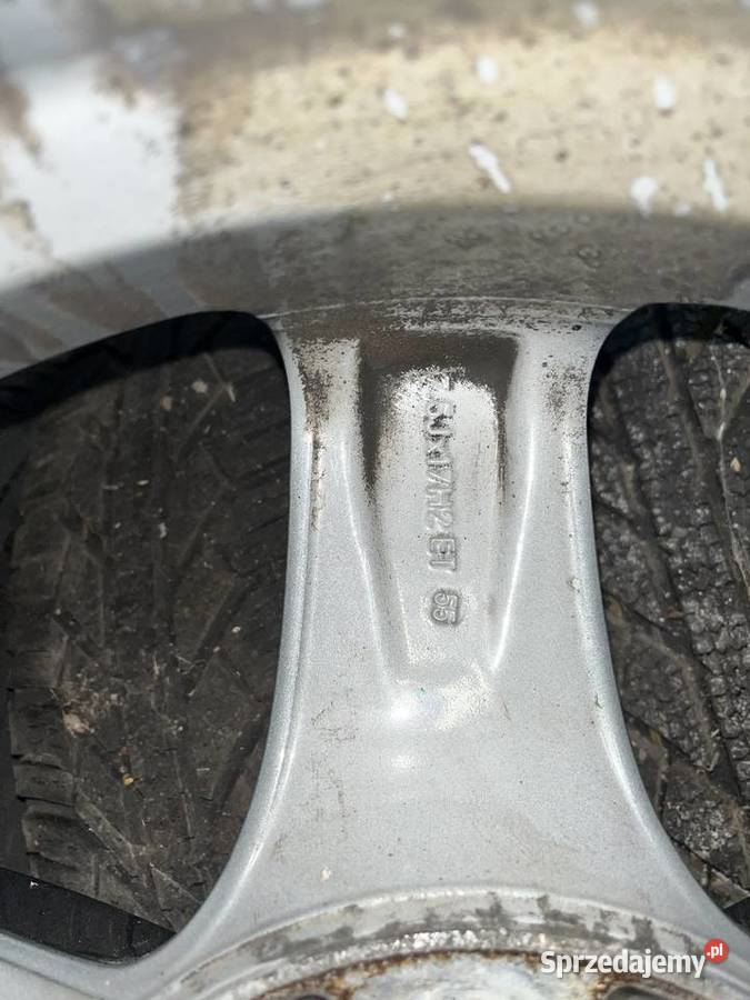 Komplet felg aluminiowych 17 5x130 Volkswagen Alutec Poddębice sprzedam