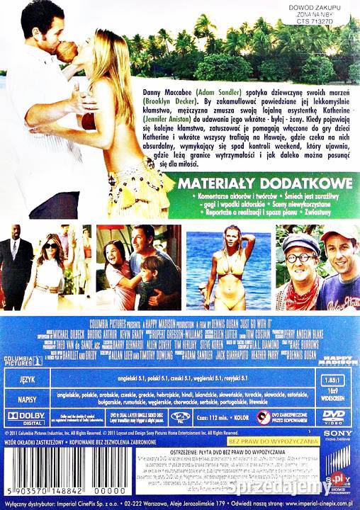 ŻONA NA NIBY ADAM SANDLER lektor wielkopolskie Kalisz