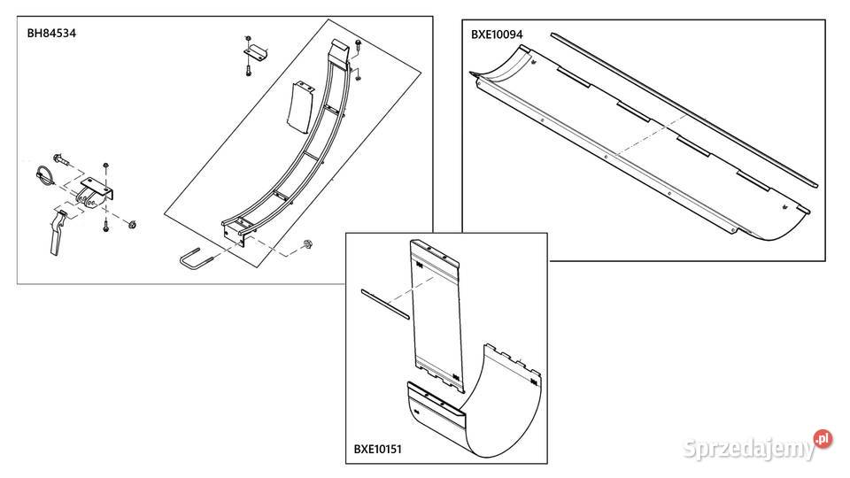 John Deere S780 przezbrojenie doposażenie na
